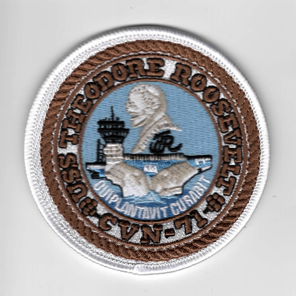 USS Roosevelt (CVN-71) Ship Patch (Med)