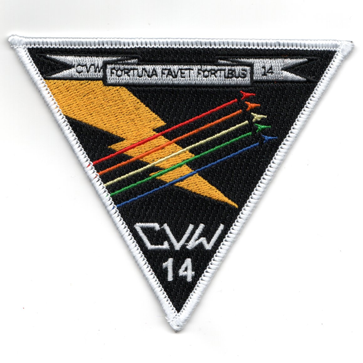 CVW-14 'Straight Contrails' Tri Patch