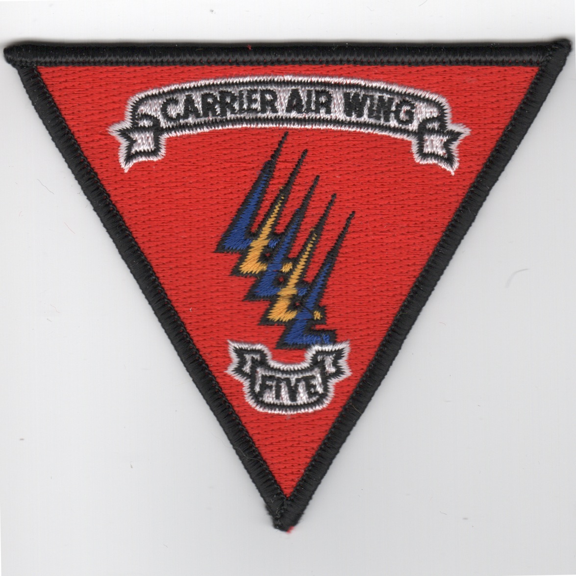 CVW-5 Triangle Patch (Red)