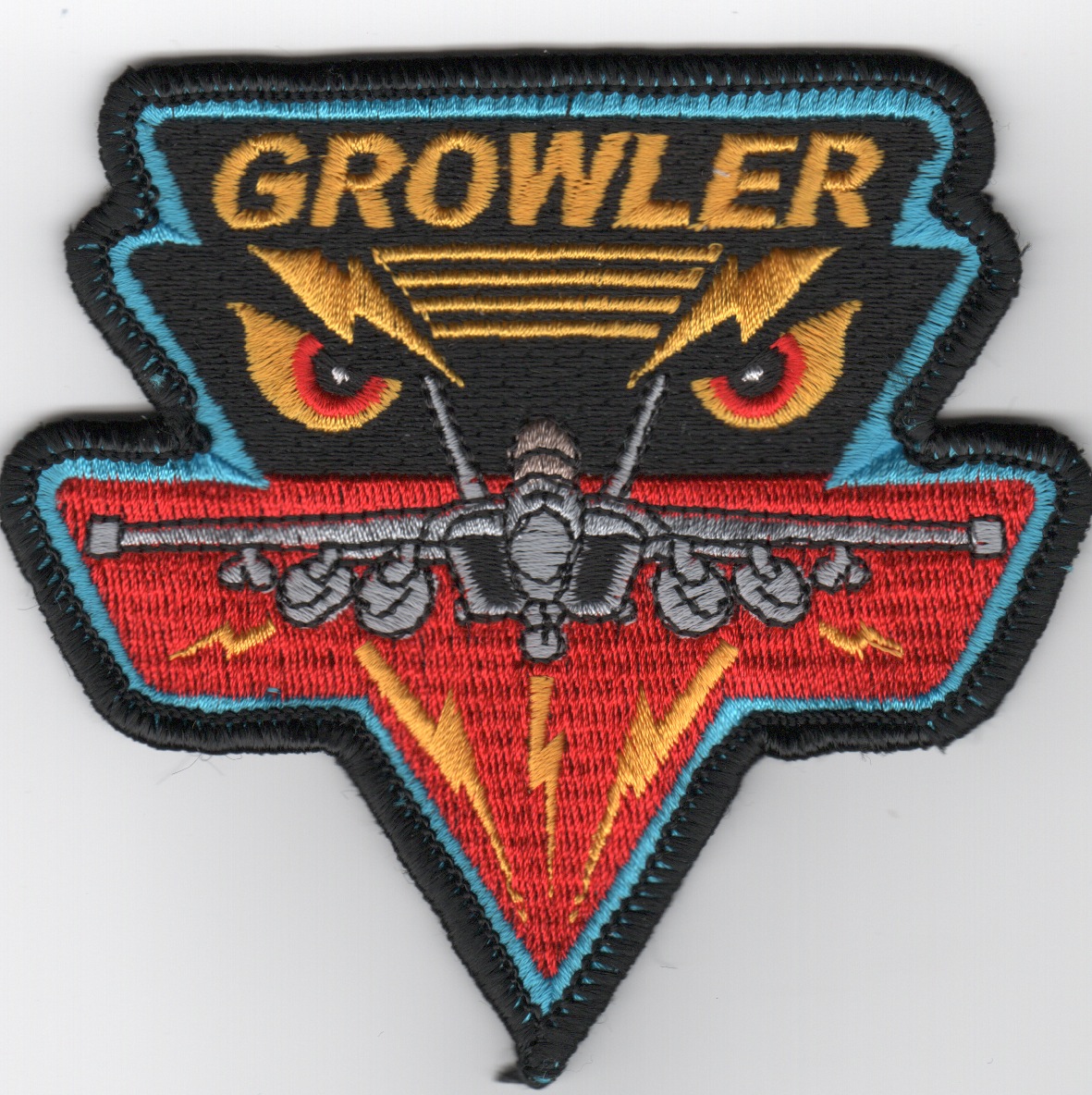 EA-18 'Growler' A/C Triangle (Black/Red)