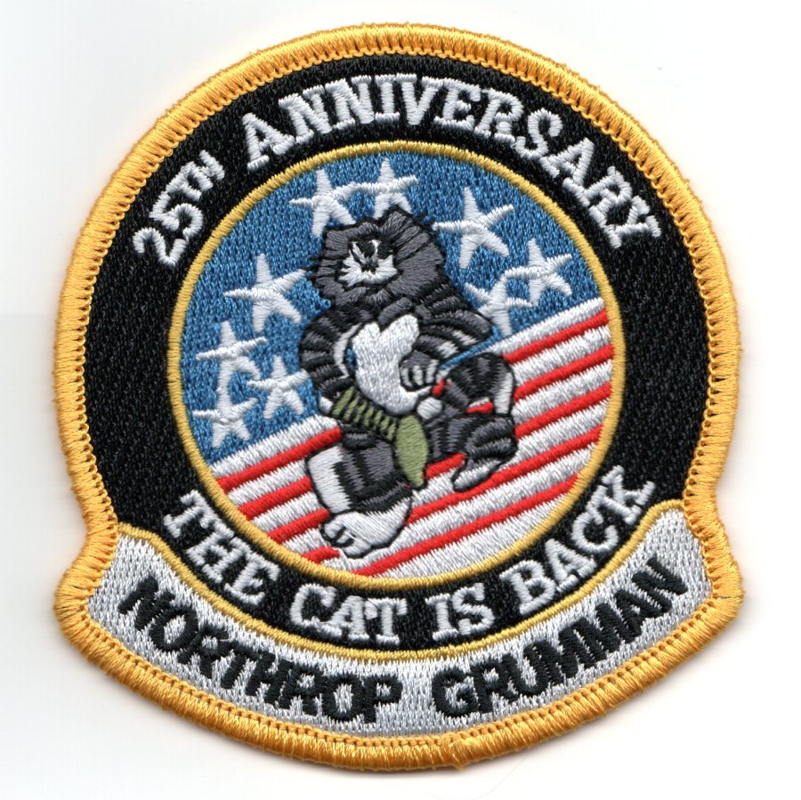 F-14 Tomcat '25th Anniversary' Patch