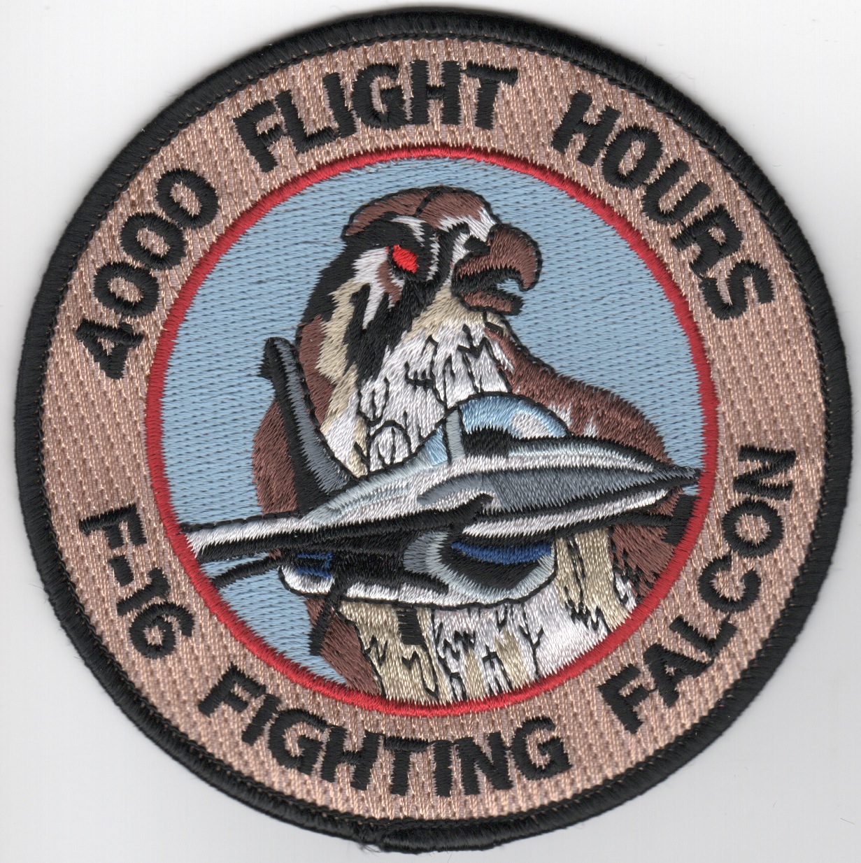 F-16 4000 Hours Patch