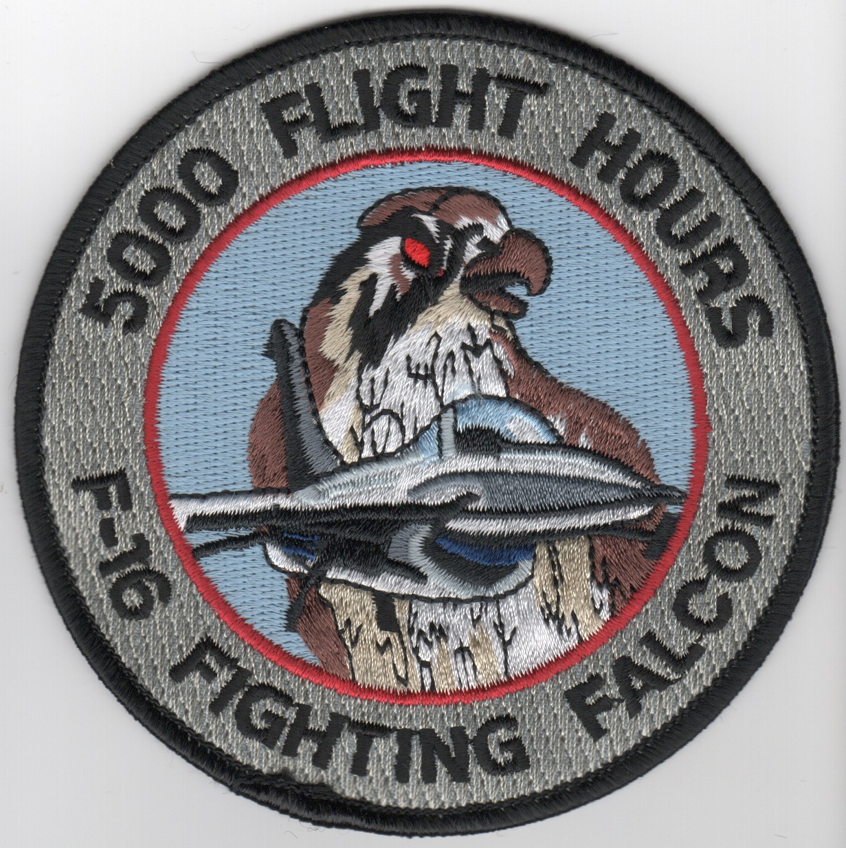 F-16 5000 Hours Patch