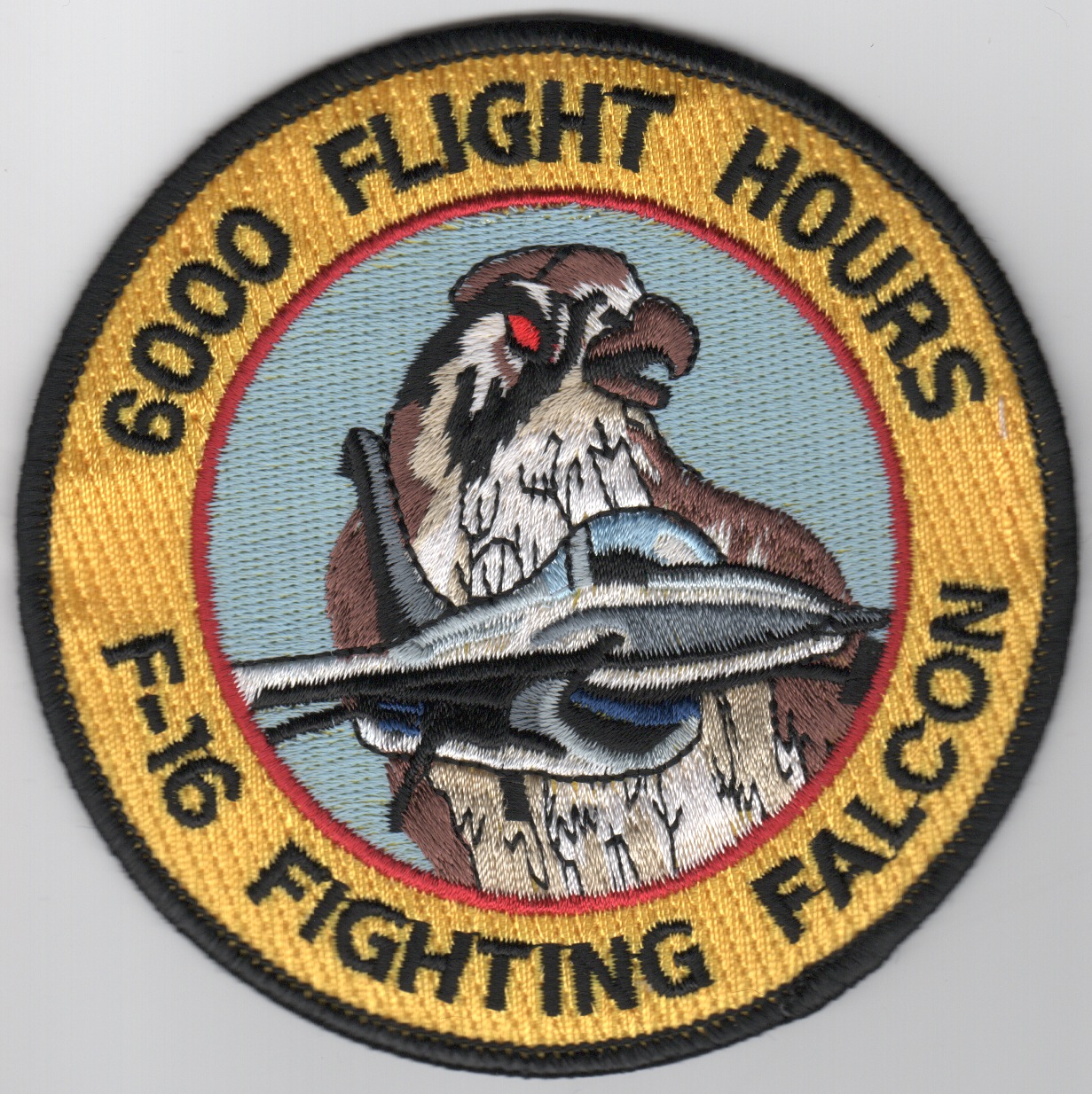 F-16 6000 Hours Patch