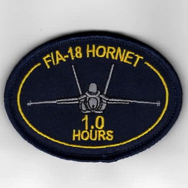 F/A-18 *1.0 HOURS* Oval (Dk Blue)