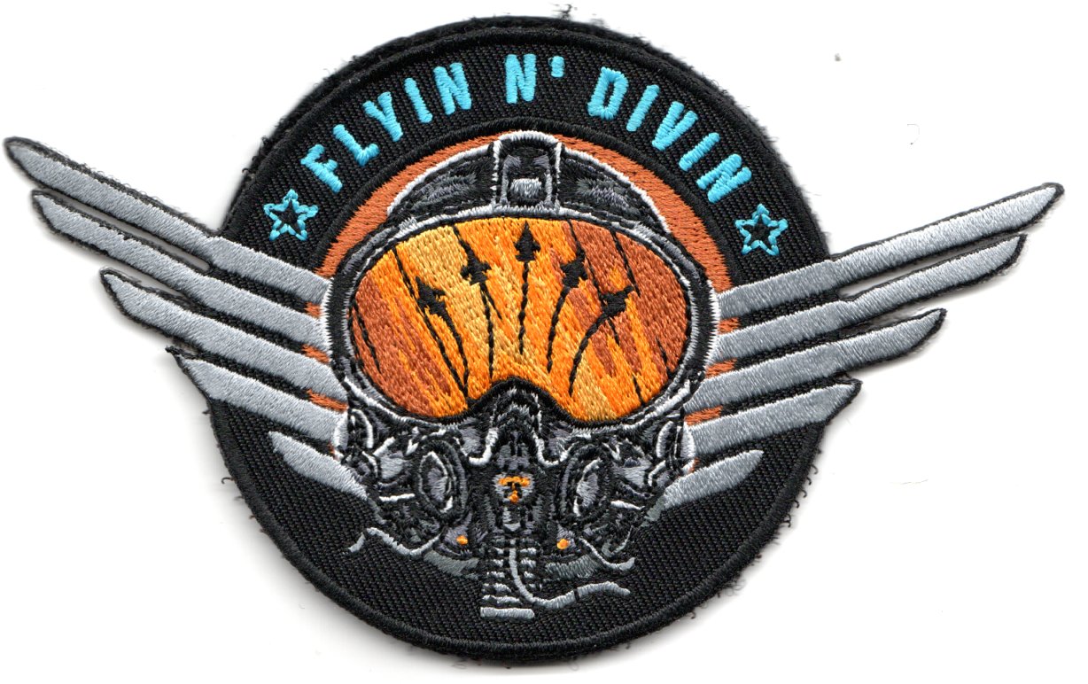 SEAL 'Flyin-n-Divin' (Helmet w/Wings)
