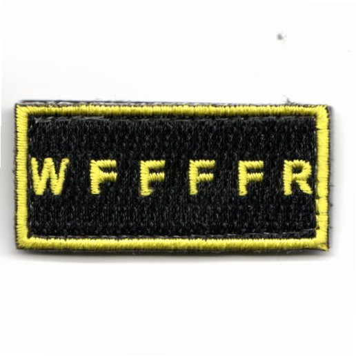 FSS - 336FS WFFFFR' Sleeve Patch