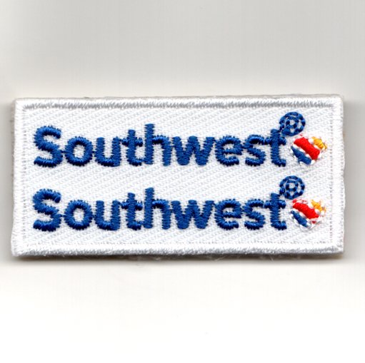 FSS - Southwest Airlines (White/2-Lines Text)