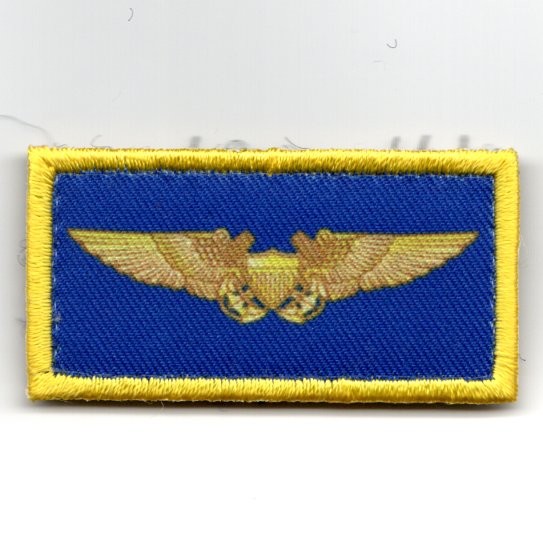 FSS - US Naval Flight Officers Wings (Blue)