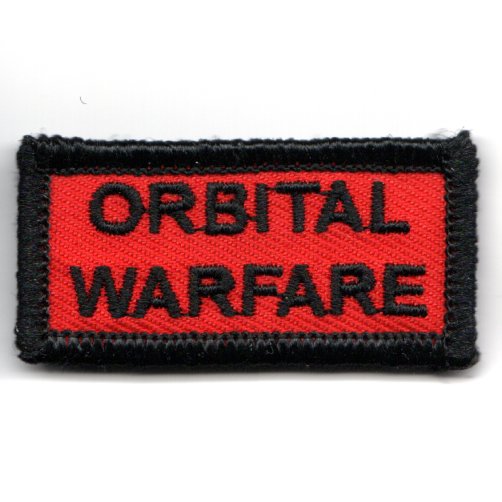 Orbital Warfare FSS Patch (Black Border)