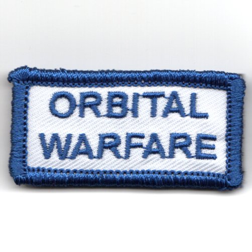 Orbital Warfare FSS Patch (Blue/White)
