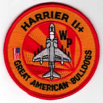 VMA-223 AV-8B HARRIER 2+ Bullet (Org/Red)