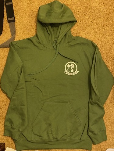 HM-12 '*HOODIE* (Green/Front)