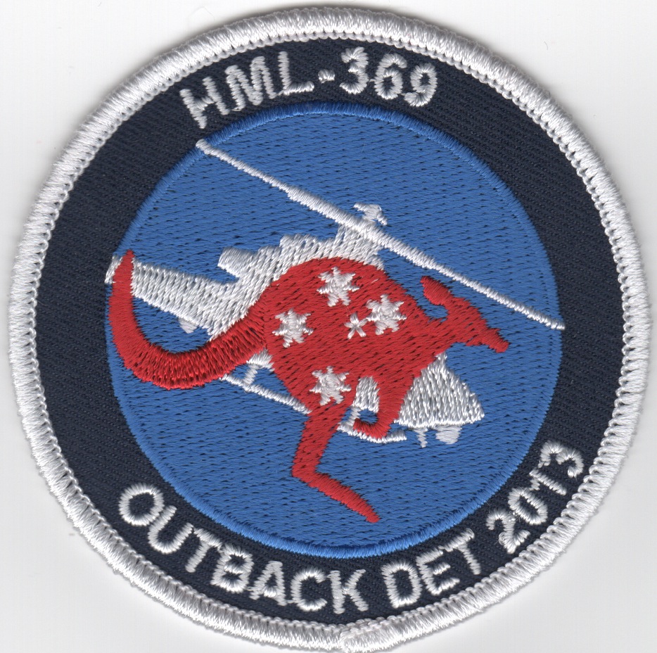 HML-369 'Outback Det 2013' Patch