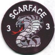 HMLA-367 'Scarface 33' Patch (Black)