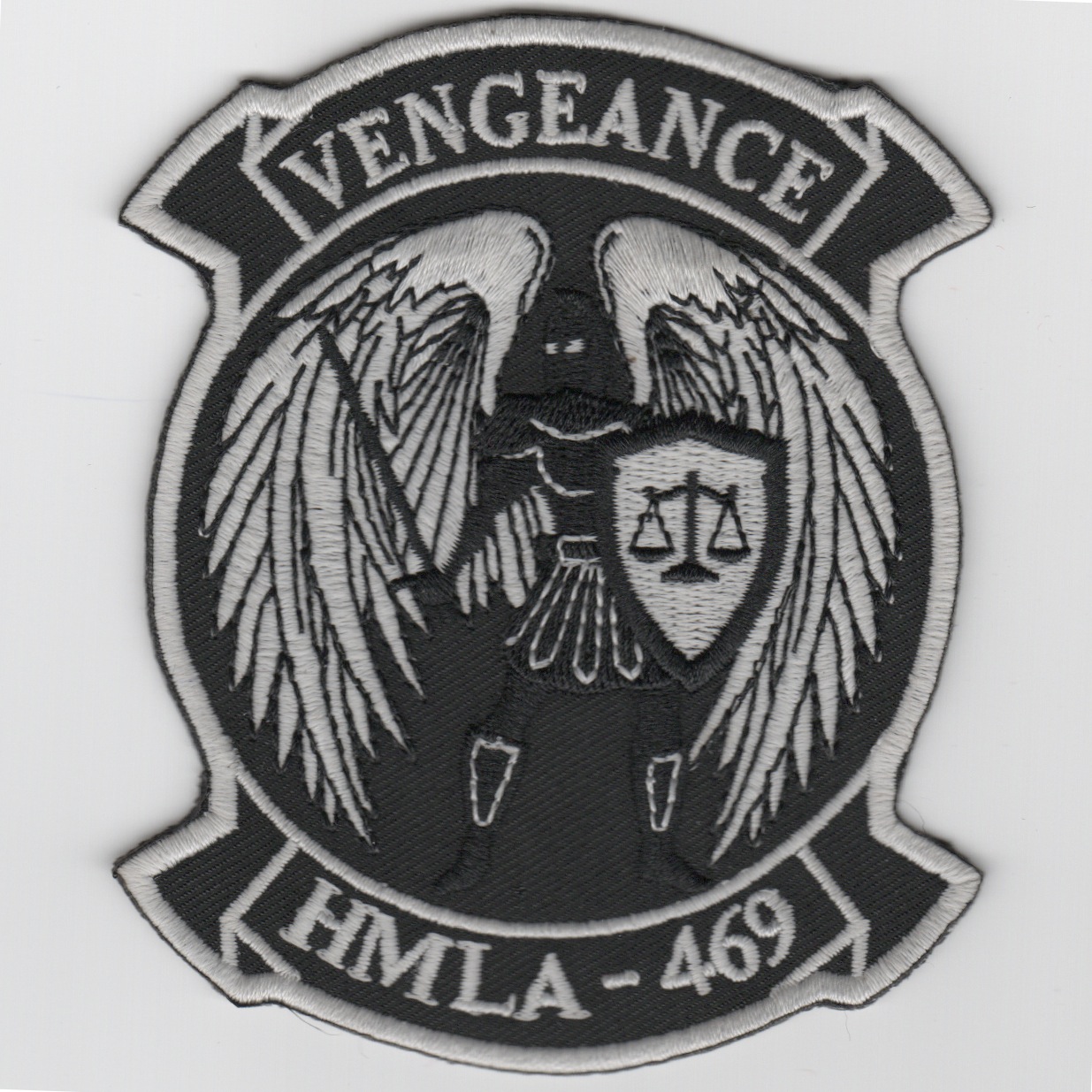 HMLA-469 'Vengeance' (Black/GITD)