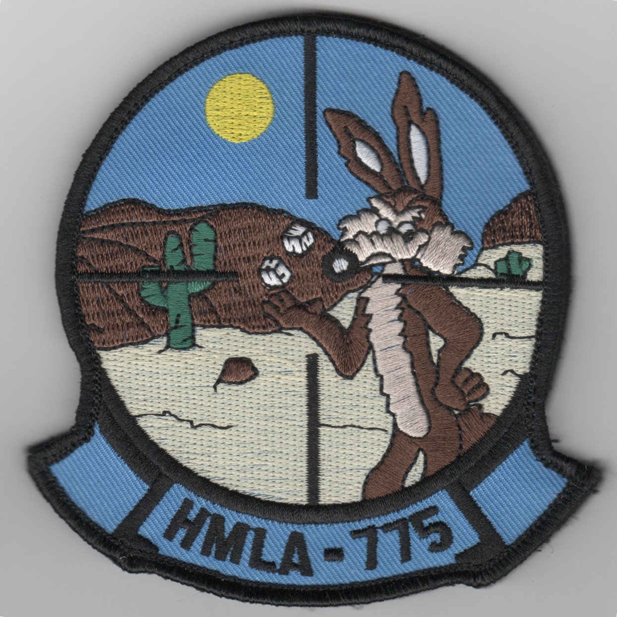 HMLA-775 Squadron Patch (Blue/SMALL)