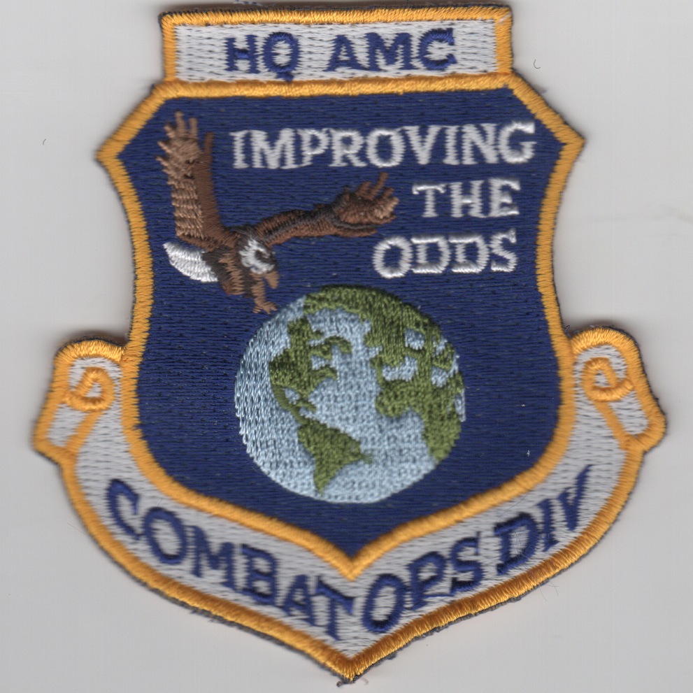 HQ AMC 'Combat Ops' Division Crest