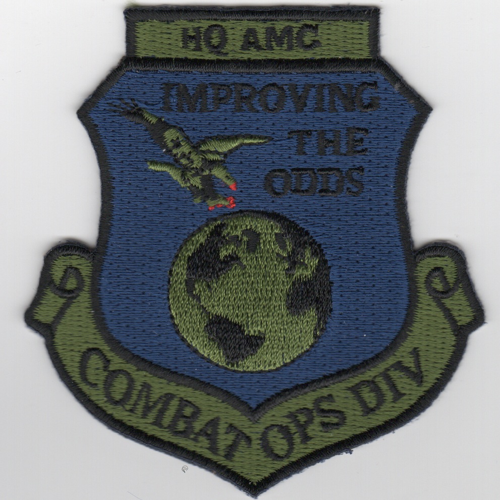 HQ AMC 'Combat Ops' Division Crest (Subd)