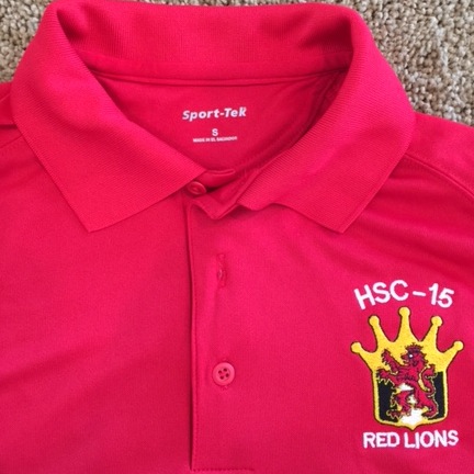 HSC-15 'Polo' Shirt (Red/LOGO)