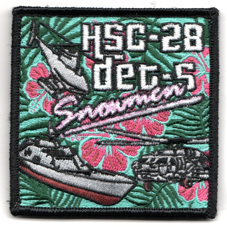 HSC-28 Det-5 'SNOWMAN' Patch (Rect)