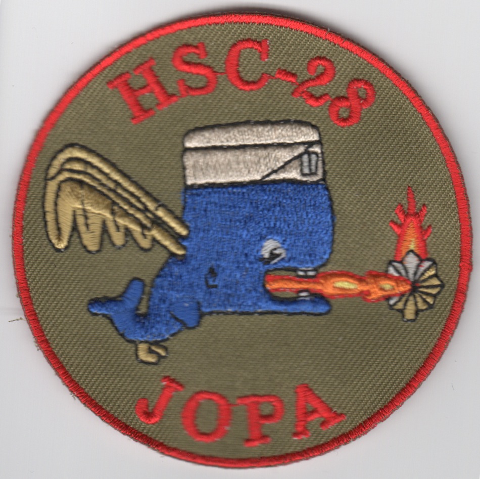 HSC-28 'JOPA' Patch (Blue Whale)
