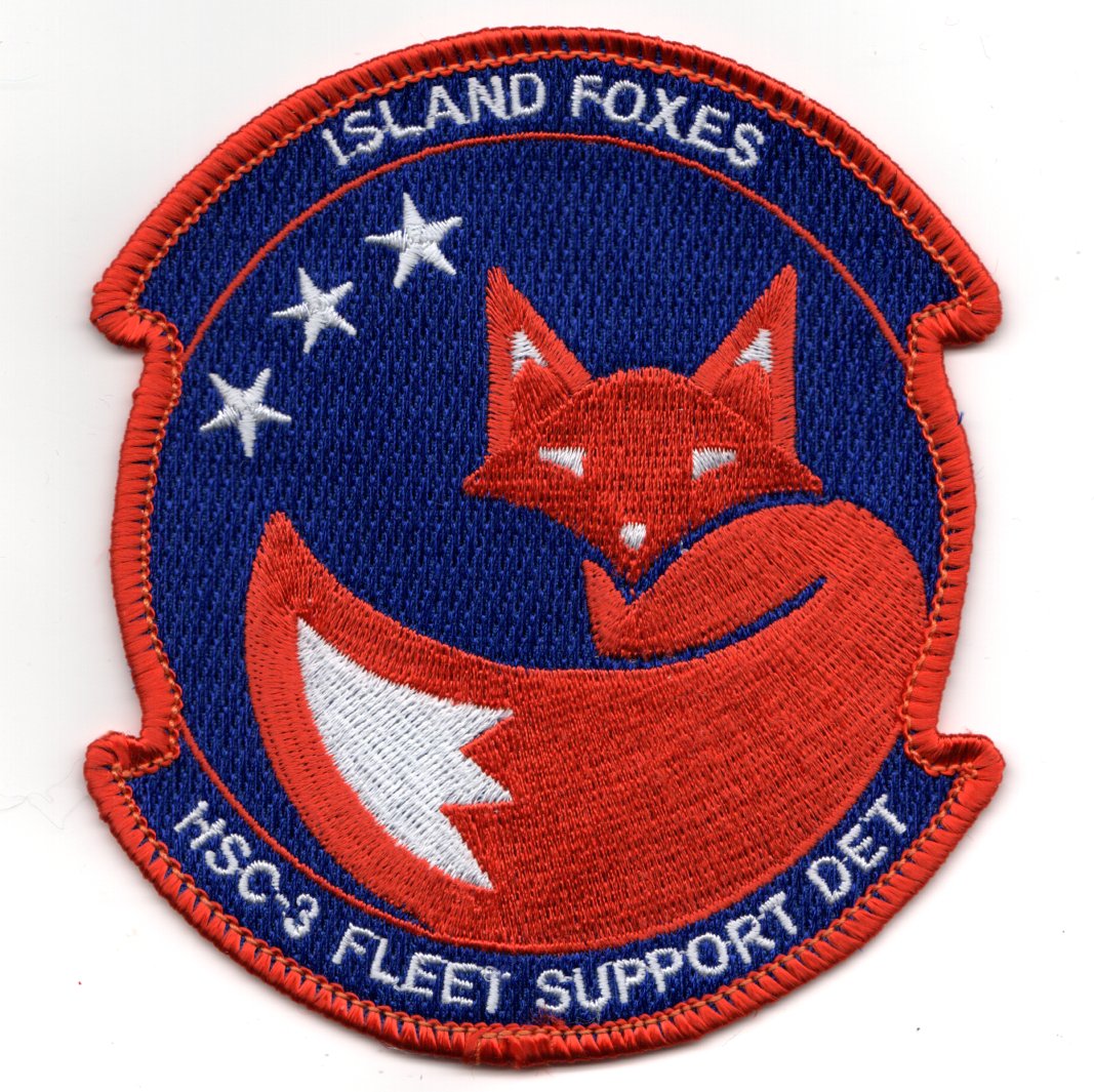 HSC-3 *ISLAND FOXES* Sqdn (Blu/Orange Fox)