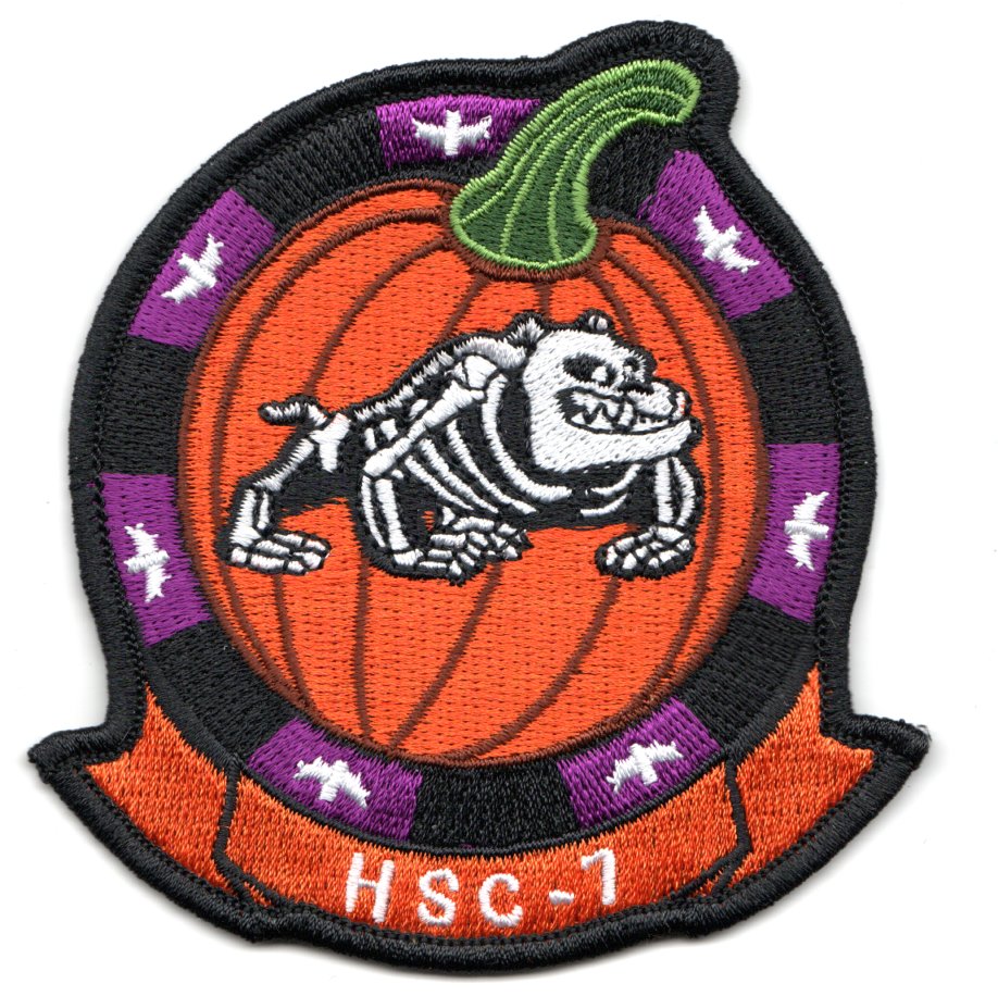 HSC-7 'HALLOWEEN' Squadron (Orange/Purple)