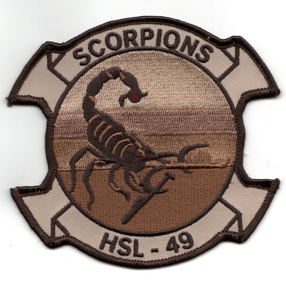 HSL-49 Squadron Patch (Desert)