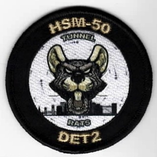 HSM-50 DET-2 'TUNNEL RATS' Patch