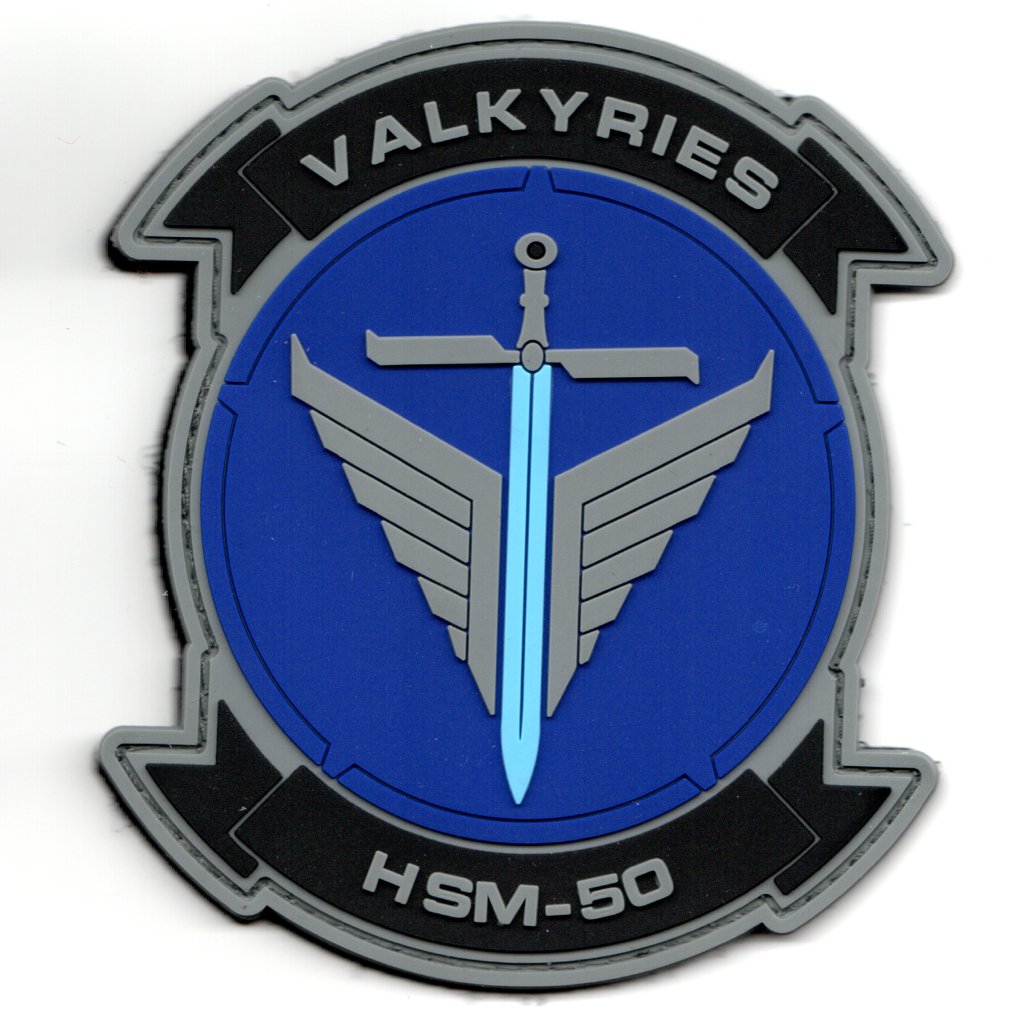 HSM-50 'VALKYRIES' Squadron (Blue/PVC/V)