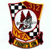 VMFA-312 Squadron Patch (Med)