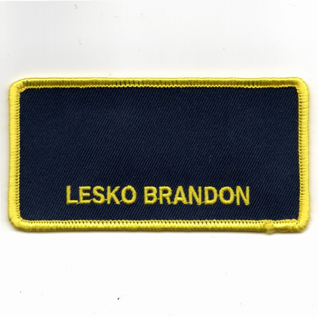 Name: LESKO BRANDON (Yellow Border)