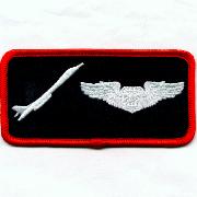 128BS Nametag (Red/WSO Basic Wings)