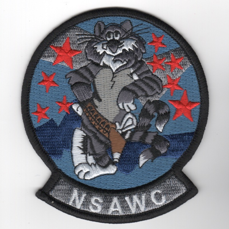 NSAWC JTAC Punisher Patch  Naval Strike and Air Warfare Center