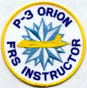 P-3 FRS Instructor Patch