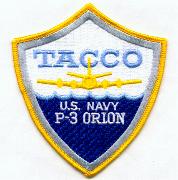 P-3 TACCO Shield Patch