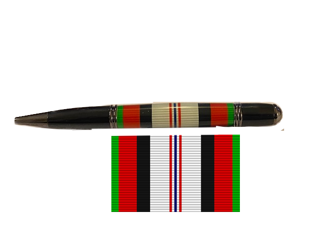 Veteran-made Handcrafted Pen: OEF (Afghanistan) RIBBON