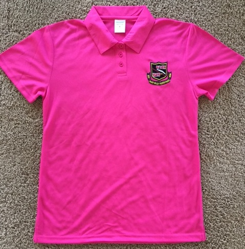 LADIES RRVA Polo Shirt (Pink)
