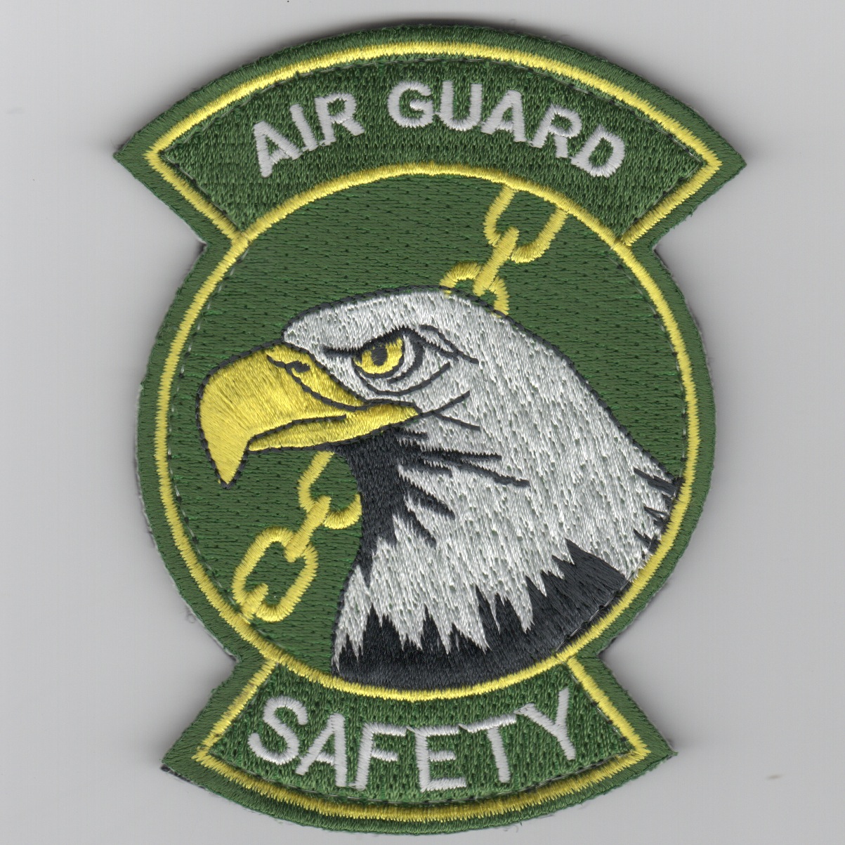 Air National Guard-Safety (Green w/Velcro)
