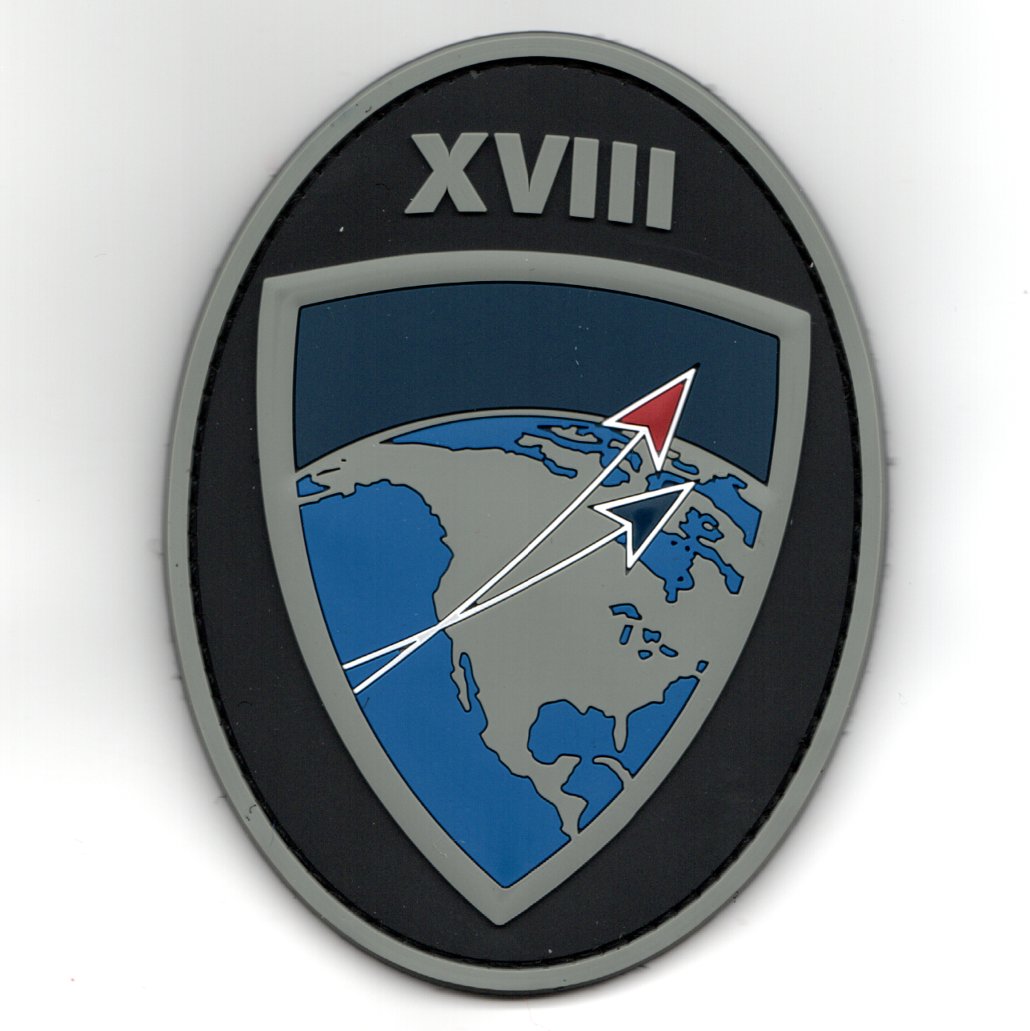 SPACE FORCE: XVIII 'Shield on Oval' (PVC)