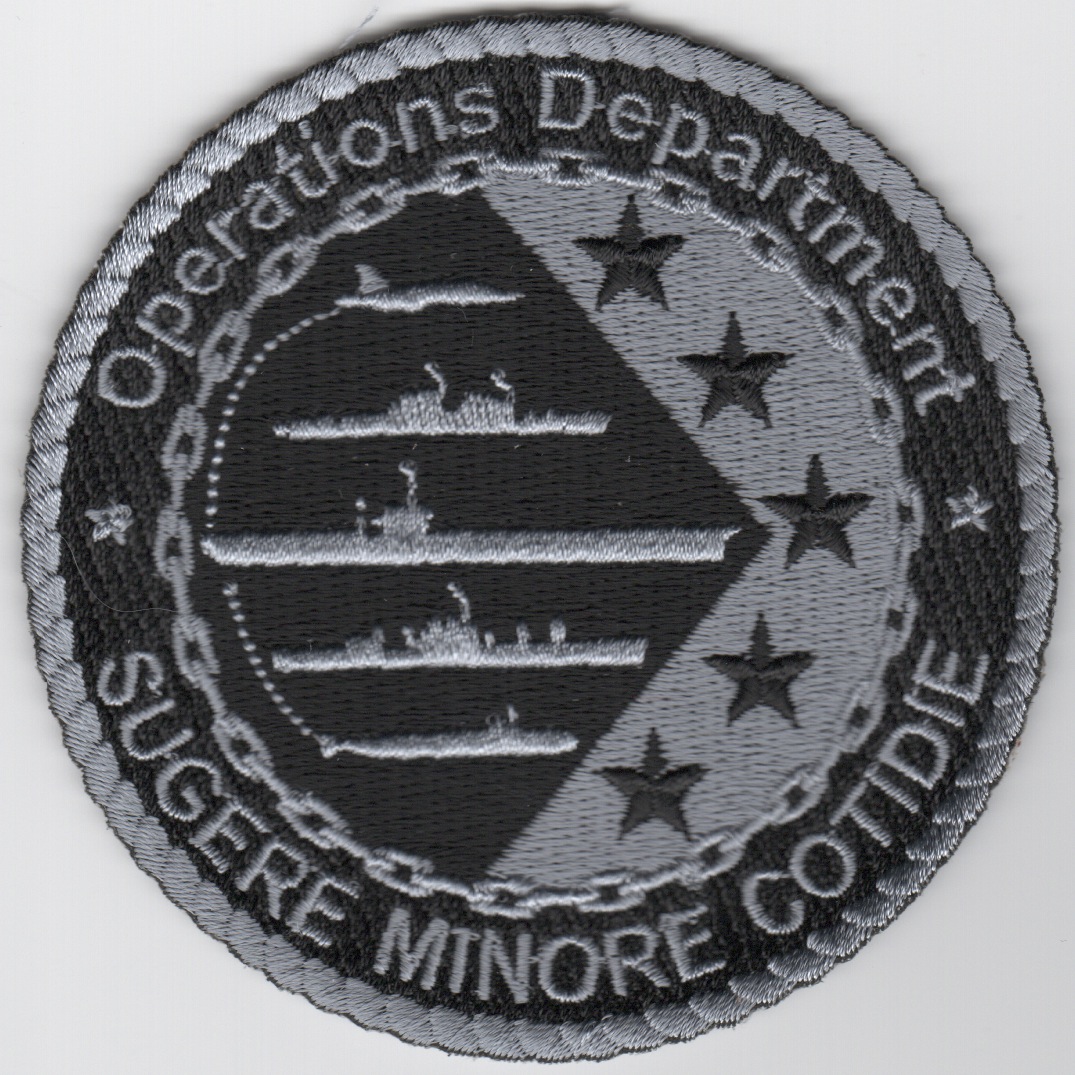 SUGERE MINORE Ops Dept (Gray)