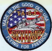 TA-4J Skyhawk (FFF) Patch