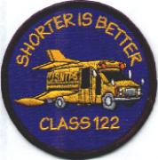 USN Test Pilot School Class 122 Patch