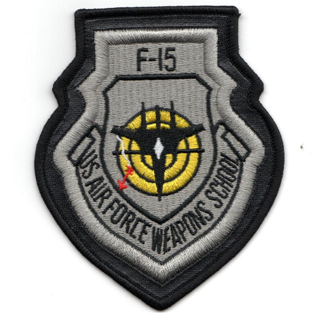 USAF WIC F-15A/C Div. Patch (LX/No Velcro)