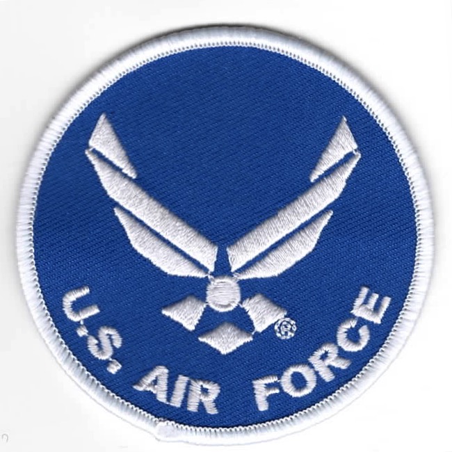 USAF Current LOGO Patch (Round/Blue/4-in)