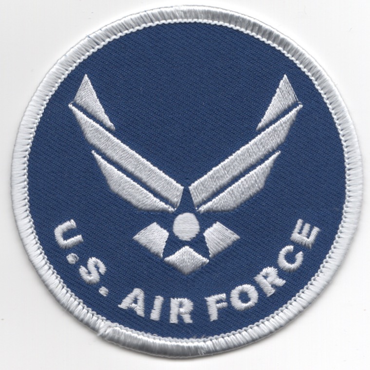 USAF Logo Patch (Round/Blue)