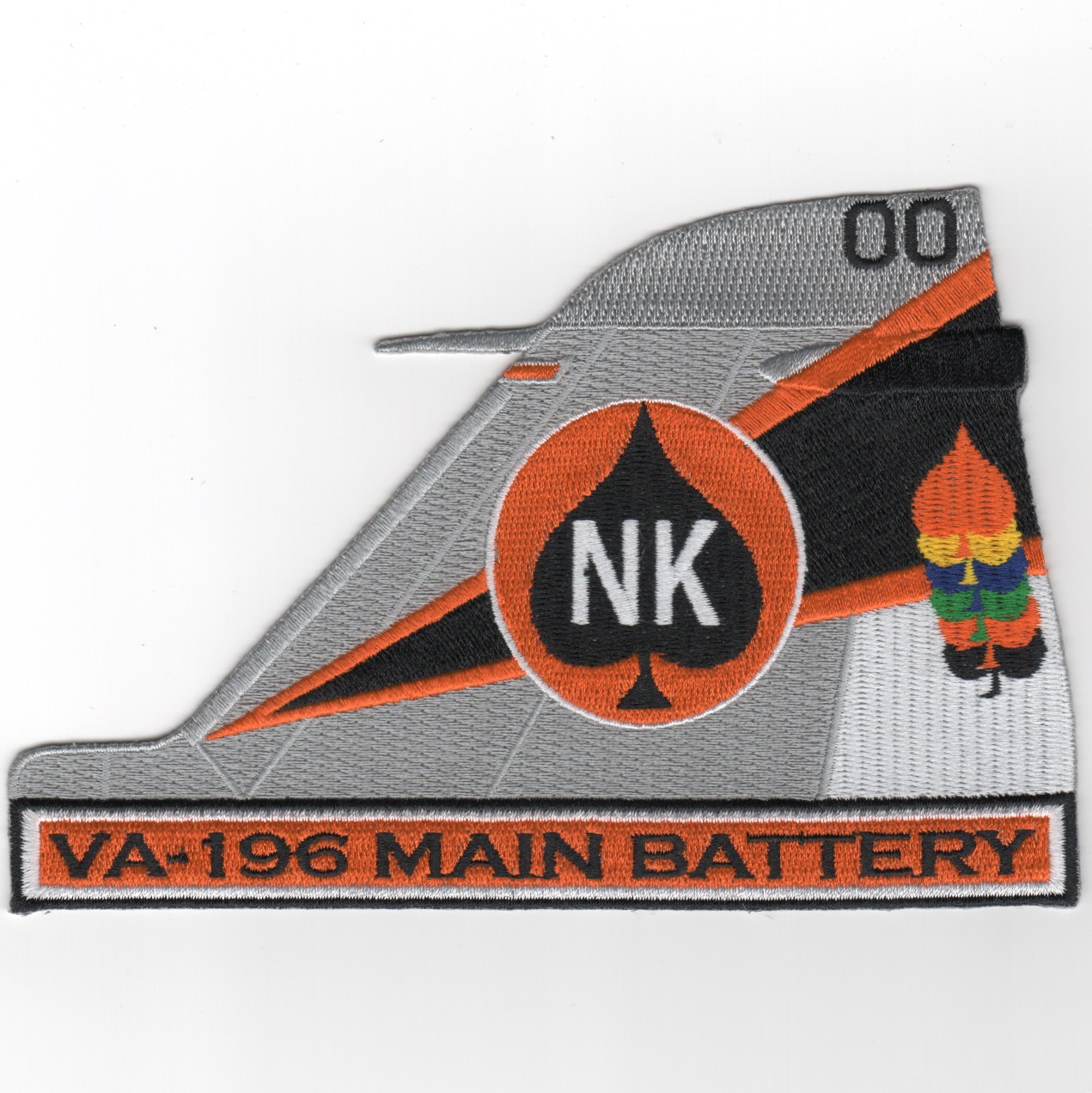 VA-196 A-6 'NK' Tailfin Patch