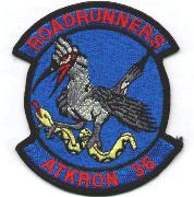 VA-36 Roadrunners Second Sqdn Patch (Blue)