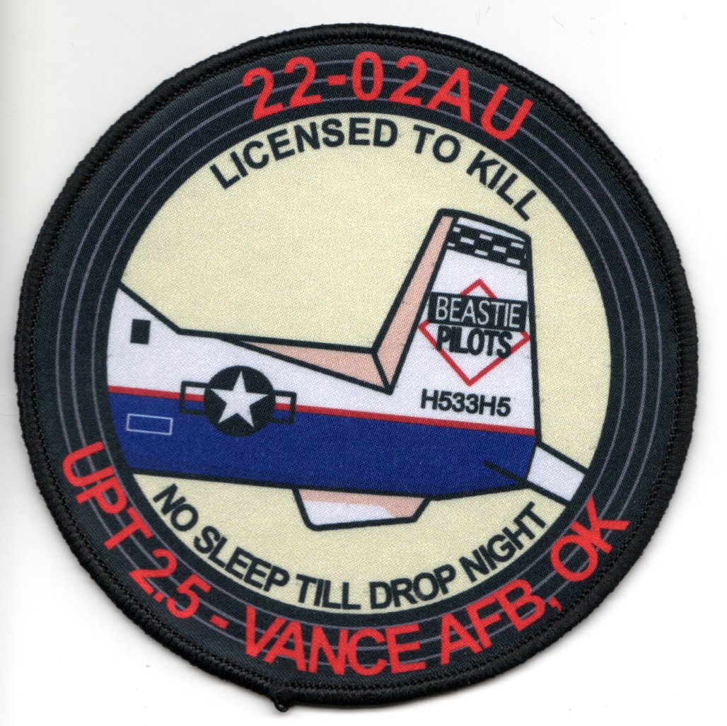 VANCE AFB UPT Class 22-02AU 